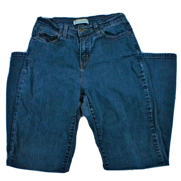 Levi 512 Womens Size 8 S/C Denim Blue Jeans Perfectly Slimming Bootcut - Picture 1 of 7